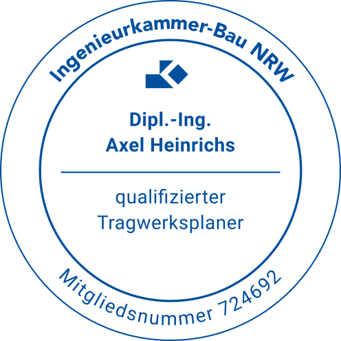 Stempel Ingenieurkammer Bau NRW